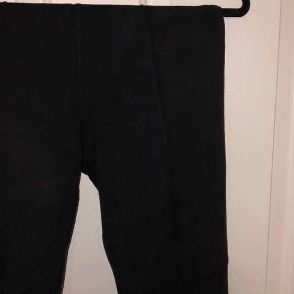 Black suede leggings - Picture 2 of 2